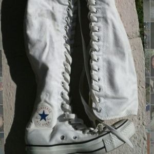 Lace Up knee high Converse